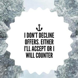 All Offers Accepted or Countered!